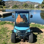 6-Seater Electric Golf Cart for Commuting 48V/60V/72V Lithium Lead-Acid Battery Options