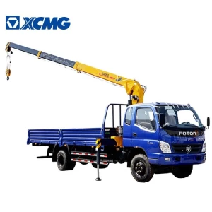 XCMG SQ4SK2Q 4ton straight arm truck mounted crane mini truck mounted crane for sale