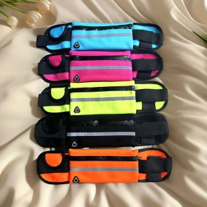 Sports and leisure waist pack waterproof and shockproof personal mobile phone package outside cycling running must brin