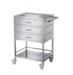 medical trolley stainless steel anesthesia trolley delivery patient trolley