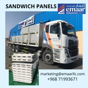 sandwich panels for roof and walls