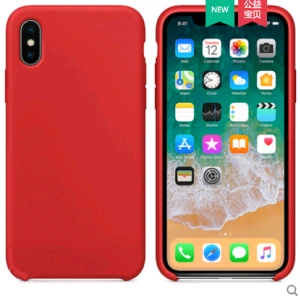 Hot style mobile case liquid silica gel is suitable for iPhone xr xsmax environmental trade