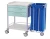 Import medical trolley stainless steel anesthesia trolley delivery patient trolley from China