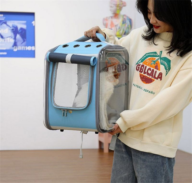 Buy Transparent Pet Backpack Cat Bag Cat Backpack Carrier Space Capsule