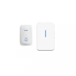 TRANHUIT Wireless Doorbell, 1 Plugin Receivers with Easy Install, Over 1000-feet Range, 36 USA Chimes,3 Adjustable Volume and LED Flash