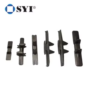 SYI OEM Undercarriage Compact Rubber Track Loader Austempered Ductile Iron Castings Ductile Iron Metal Core