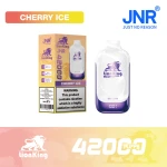 JNR LionKing 42K Cherry Ice Poland 42000 Puffs 2Pct Nic 22mL Rechargeable HD Screen Best Wholesale Price