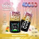 Wholesale Bang Tornado 40000 Puffs DSK031 Mango Peach | Factory Direct Lowest Price | Romania & Global Shipping