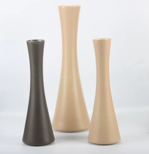 slim ceramic vase  3 size for table & stand