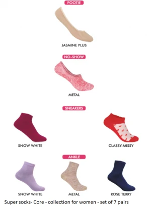 Women's socks - Core - Model 1