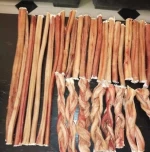 Beef Bully Stick Healthy For Dog Food Best Quality Dry Buffalo Beef Bully Stick 2 4 6 8 12 Inches Dog Chew Bully Sticks