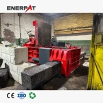 Automatic Lid Style Metal Scrap Baler Machine for High Density Steel, Aluminum and Copper Recycling