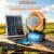 New Model Rechargeable Camping Fan 20000mAh Auto Oscillating Remote Control Household Fan