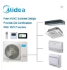 Midea R410A Refrigerant Mini Split AC 50Hz 60Hz Inverter Air Conditioner