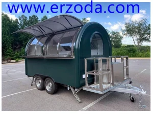erzoda mobile food trailer street food sell truck food van