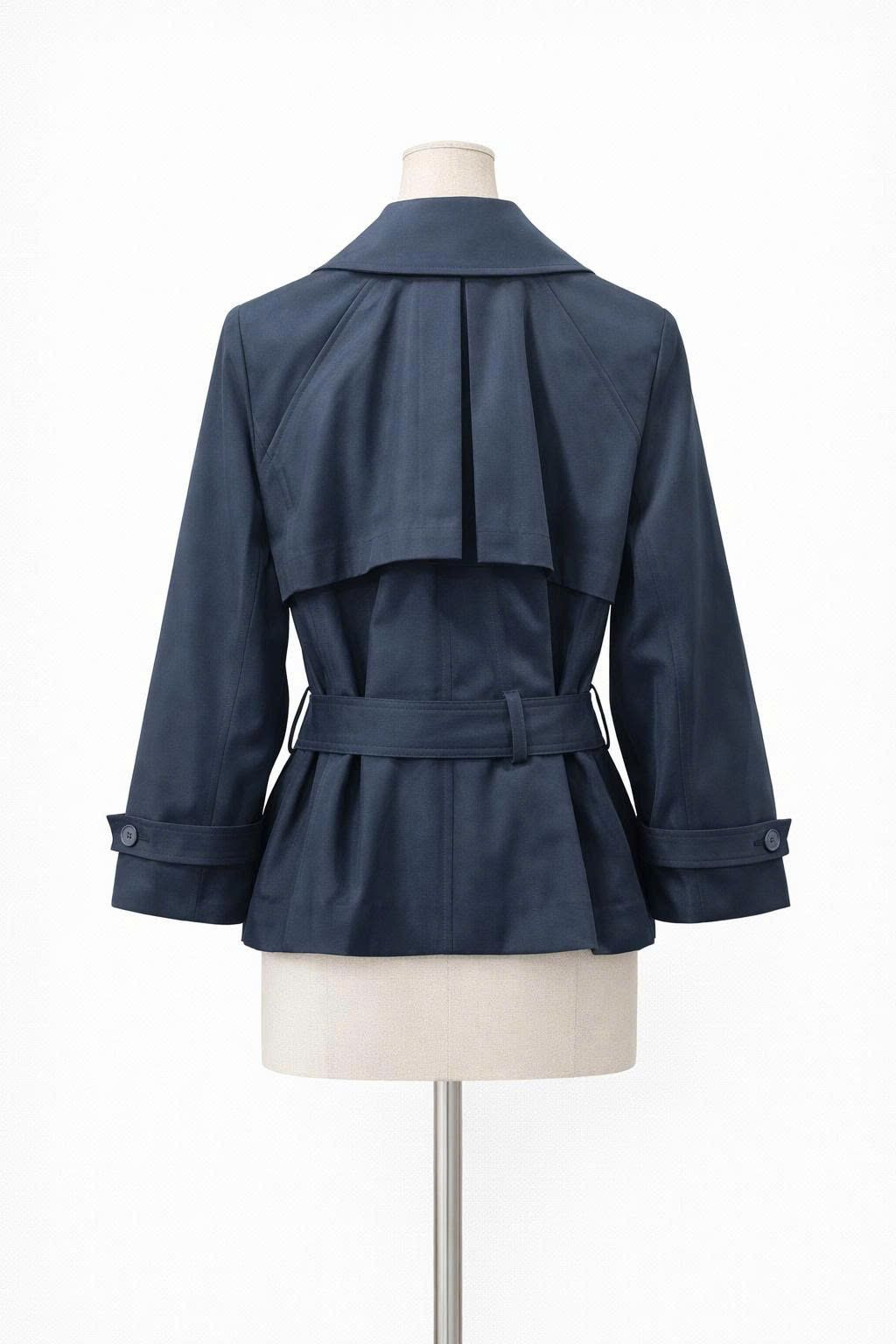 Buy Cropped Trench Coat W/ Back Storm from JM Infinity Vietnam Co. Ltd ...