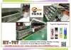 HY-767-6: Six Colors Automatic UV Bottle Silk Screen Printing and Hot Stmaping Machine