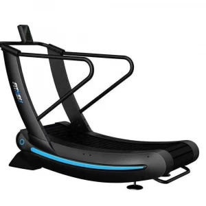 CE approved self-powered curved treadmill with magnetic resistance