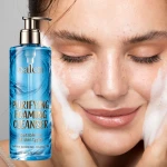 Foaming Facial Cleanser Oil Free Face Wash for Women and Men with Niacinamide and Ceramides Pore Cleanser Safe For Sens