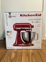 Kitchen Aid Artisan Series 5 Quart Tilt-Head Stand Mixer Empire Red Brand New Original
