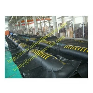 Inflatable Neoprene Oil Boom from Qingdao Singreat(Evergreen Properity)01
