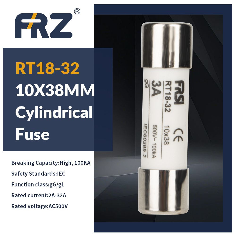 Buy Fuse Link Frz Frsi Rt18-32 10x38mm 14*51 22*58 Cylindrical Fuse ...