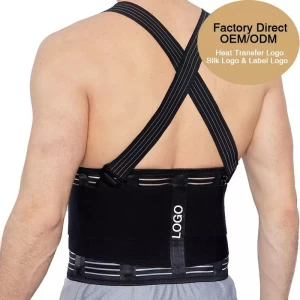 New design work back brace for heavy weight lifting industrial construction warehouse waist support belt
