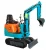 Import 0.8ton 800kgs small mini excavator small hydraulic excavator from China