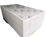High Strength White POM-C Plastic Sheet 8mm 12mm 20mm Polyoxymethylene Board for Machining