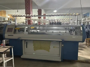 used cixing 3 systems 52 inches flat knitting machine for sweater