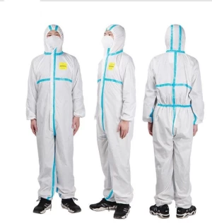 Disposable protective clothing, disposable isolation clothing,