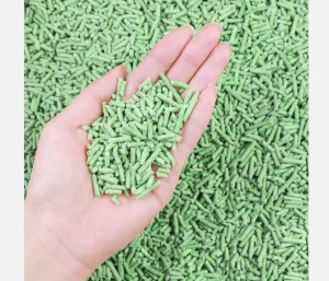 Odm cheap Natural Corn Starch Soybean pet cat sand Long-Lasting best clean colored Pea Fiber Tofu Cat Litter