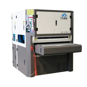 Metal polishing and deburring machine Stainless steel sheet surface brushing Aluminium sheet polishing and deburring Br