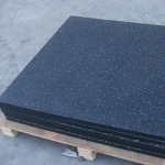 1 inch Color Dots Gym Rubber Garage Floor Mats