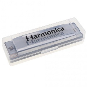 10 Holes Blues Harmonica Musical Instrument Stainless Steel Mouth Organ for Children Gifts