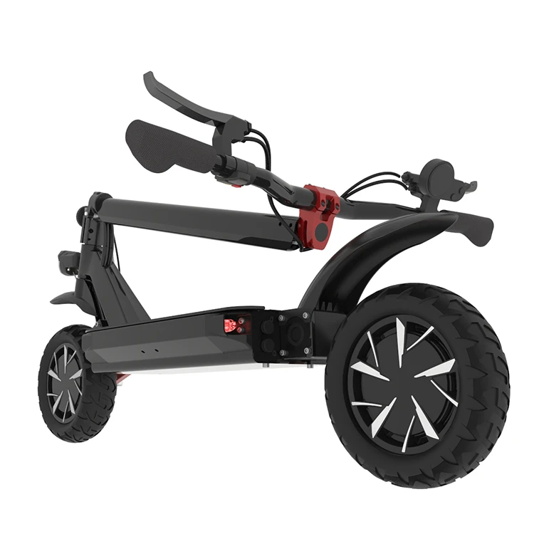 10 inch folding mobility scooter EcoRider E4-9 Off Road Electric Scooter