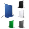 10 x 12FT / 3 x 3.6m PRO Photo Studio 100% Pure Muslin Collapsible Backdrop Background for Photography,Video and Television