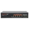100-250 meters  wall hanging network poe switch