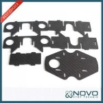 100% Carbon Fiber 3K carbon fiber sheet CNC cut