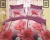Import 100% polyester 3D flower animal geometric printed stock fabric bedding sets for India Market from China