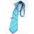 Import 100% Polyester Microfiber Sky Blue Striped Tie design your own necktie from China