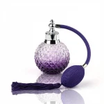 100ml Balloon Perfume Bottles Refillable Perfume Bottle Vintage Crystal Perfume Bottle with Atomizer