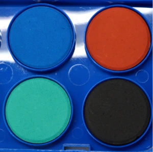 12 16 18 24 36Colors plastic Box Solid Water Color Paint Set For School Children