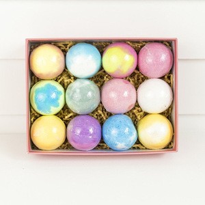 12 Bath Bombs Gift Set and Perfect for Spa Bomb Fizzies