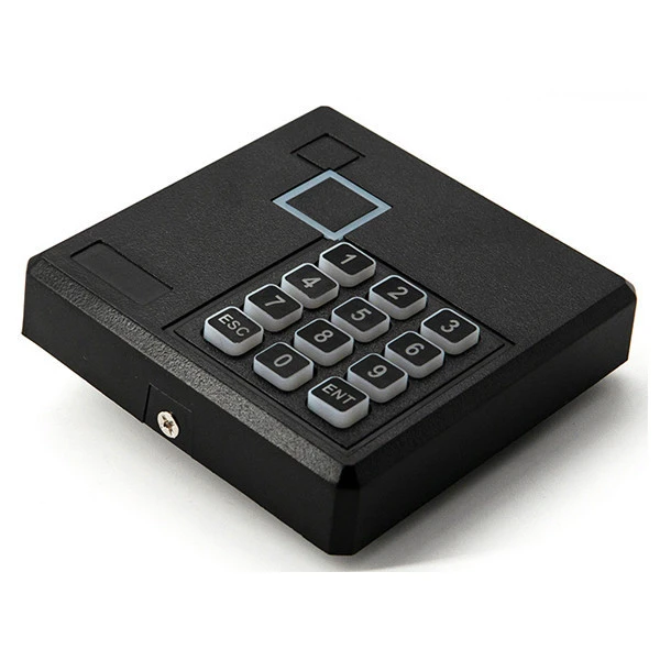 125khz/13.56Mhz security system keyboard card reader wiegand access control rfid reader with keypad