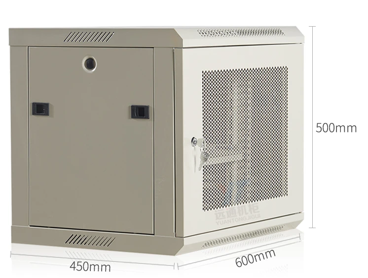 12U 600*600*650 mm 19 inch wall mounted enclosure cabinet server rack network cabinet
