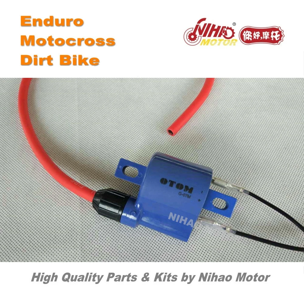 136 Motocross Parts High energy ignition magnet coil Off road motorcycle universal ignition coil Enduro Kit Dirt bike spare
