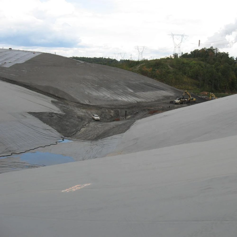 1.5mm Black HDPE Geomembrane For Mining Project