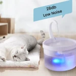 1.6L Small Capacity Plastic Cat Water Fountain Automatic Pet Drinking Water Feeder