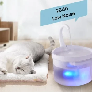 1.6L Small Capacity Plastic Cat Water Fountain Automatic Pet Drinking Water Feeder